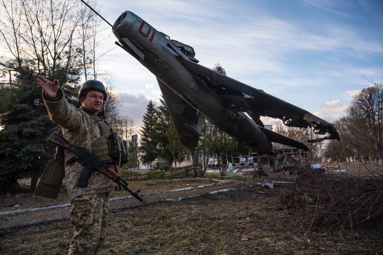 Макс Левін документує війну в Україні, 2022 р.